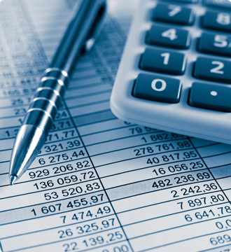Calculator and pen